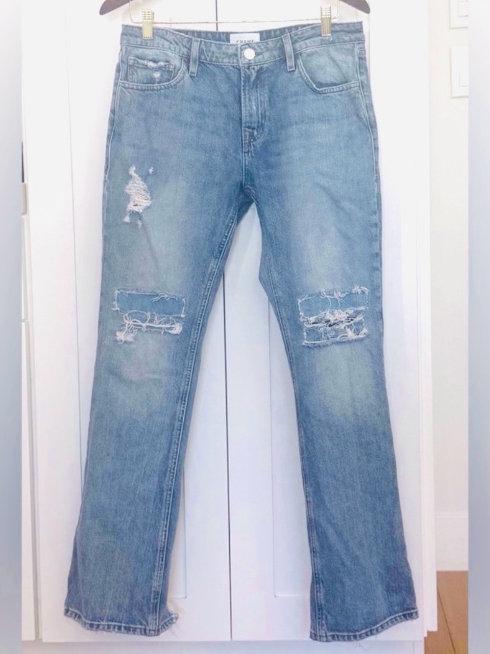 Frame Spears Jeans Sz 28 Grunge Bootcut Denim